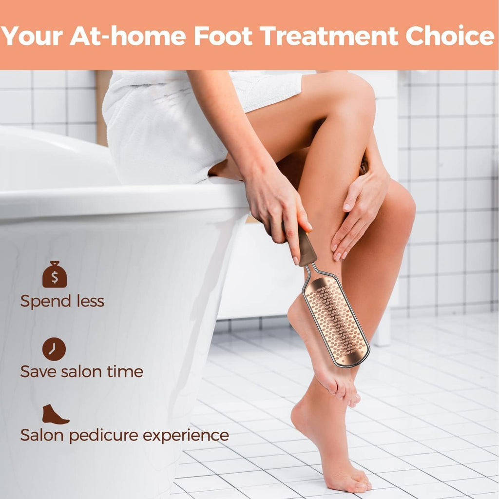 Foot File Foot Scrubber Pedicure - Callus Remover for Feet Easkep Professional Grater Rasp Foot Scraper Corns Callous Re