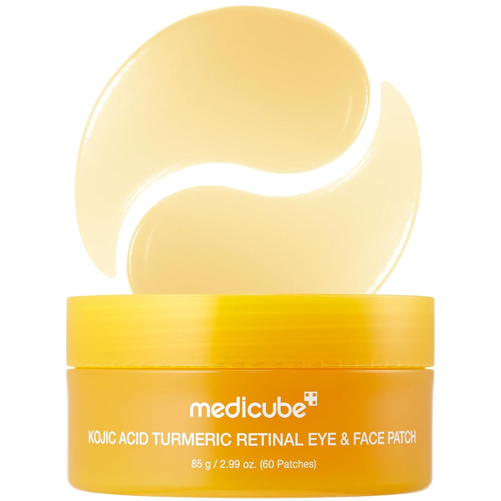 medicube Hydrogel Eye Patches with PDRN, Caffeine & Collagen (60 Counts)