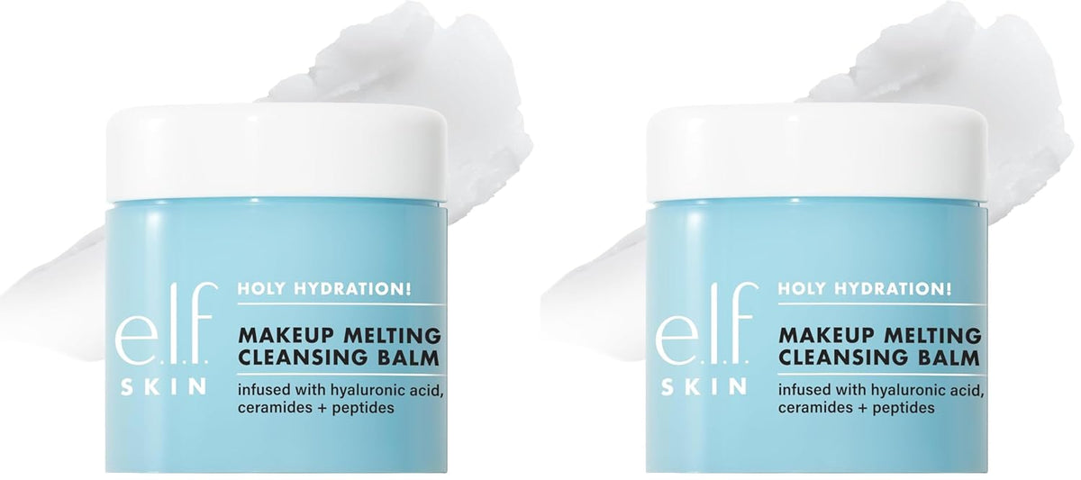 e.l.f. SKIN Holy Hydration! Makeup Melting Cleansing Balm, 2 oz