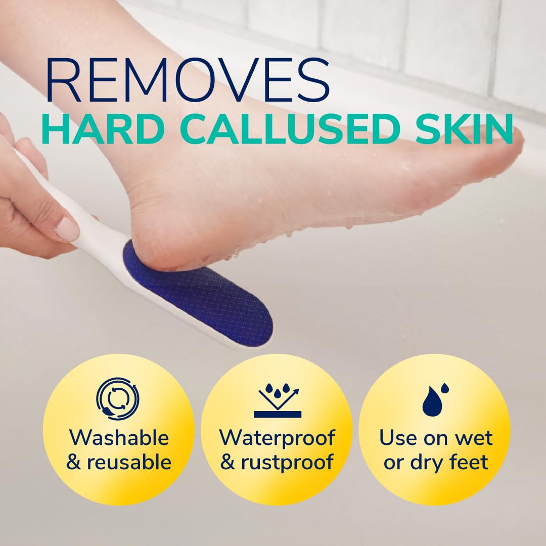 Dr. Scholl's Callus Remover, Nano Glass Foot File, Soft Smooth Skin