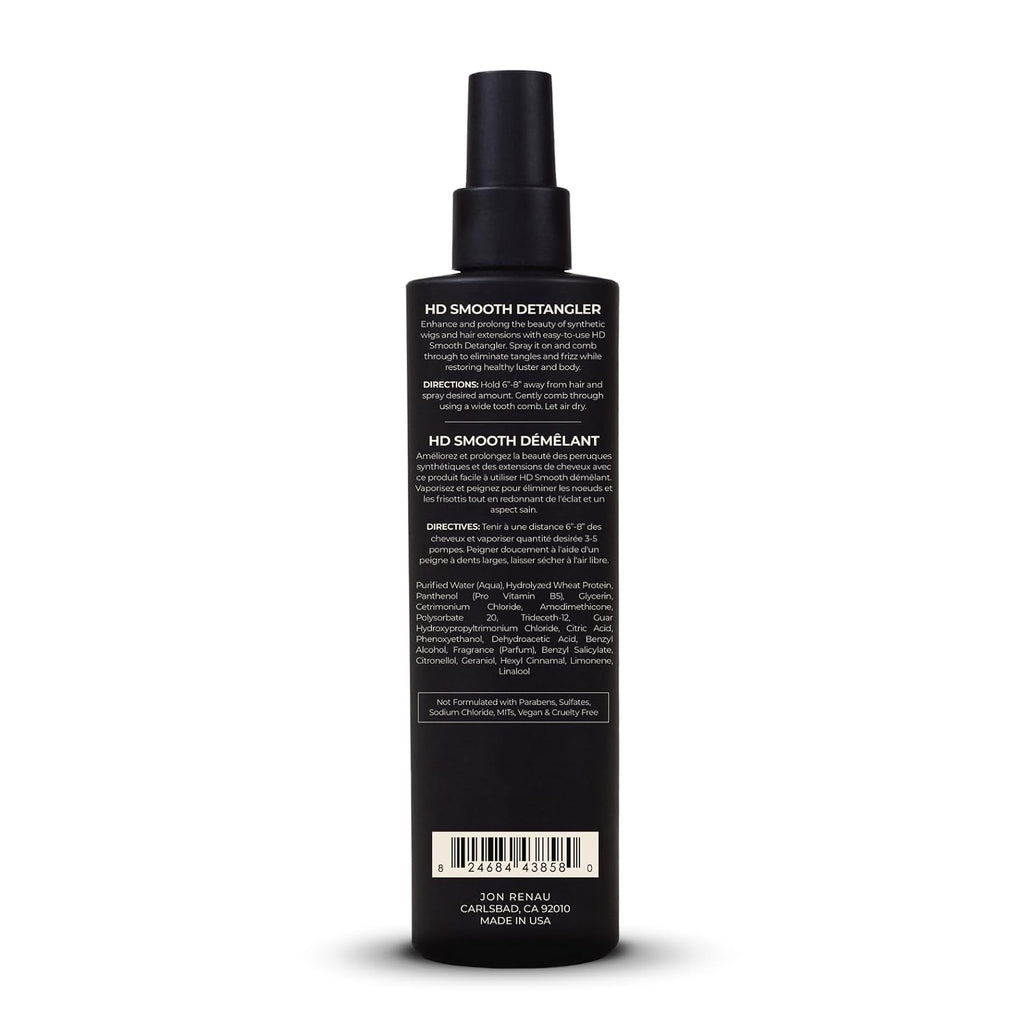 Jon Renau HD Smooth Detangler, Leave In Detangler Spray for Synthetic Wigs and Hair Extensions, Frizz Reducing Detanglin