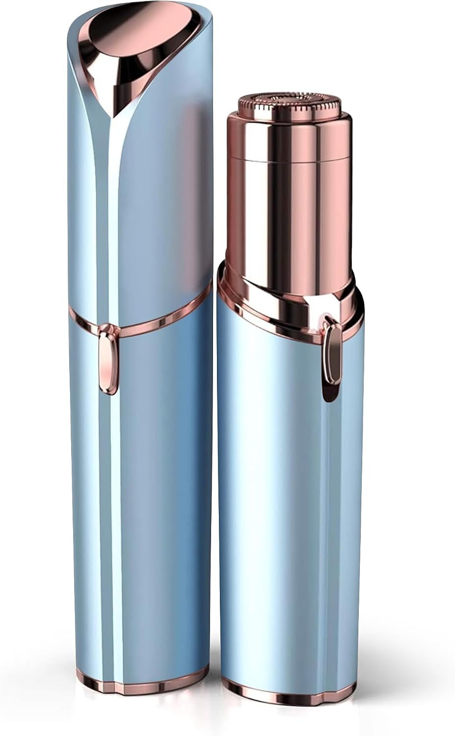 Facial Hair Remover for Women - as Seen on TV Painless Face Shaver - Electric Hair Removal Device for Face Lips Peach Fu