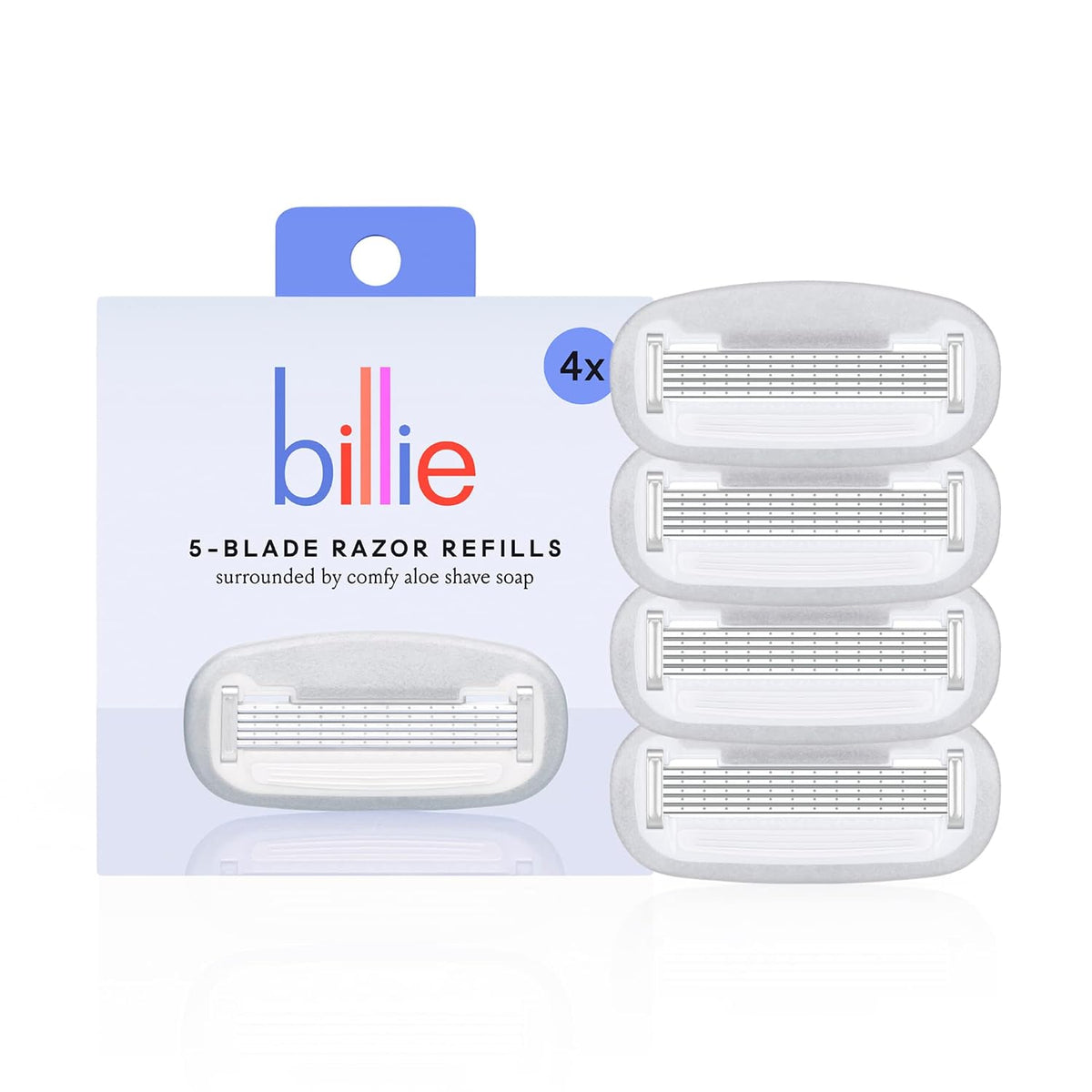 Billie Razor Refills Women, 4 ct