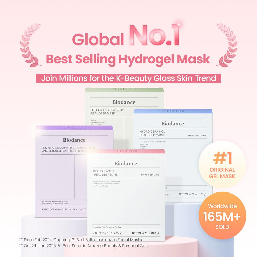 BIODANCE Bio-Collagen Real Deep Mask for Hydrating & Plumping (4ea)