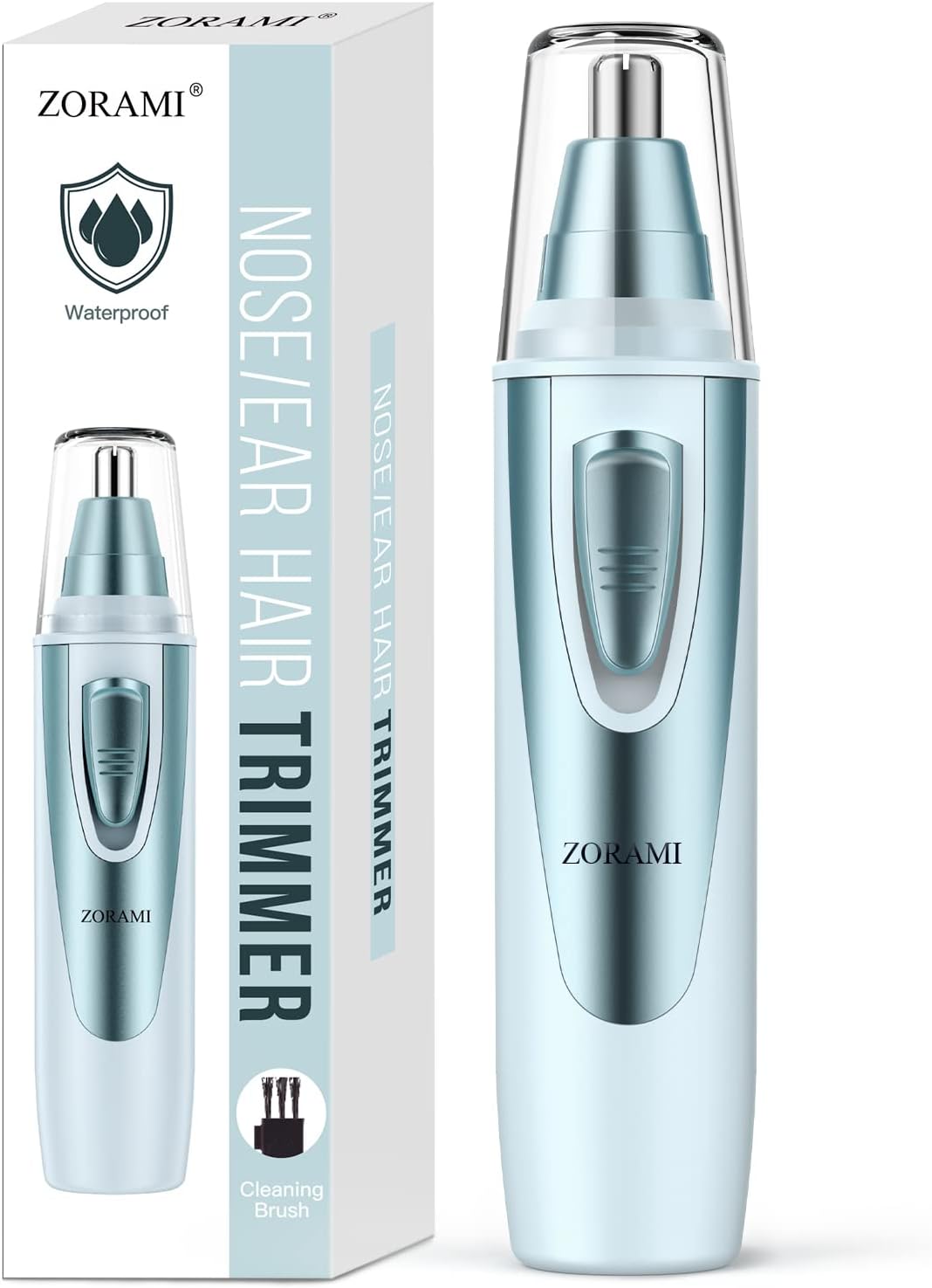 Ear and Nose Hair Trimmer Clipper - 2026 Professional Painless Eyebrow & Facial Hair Trimmer for Men Women,Battery-Opera