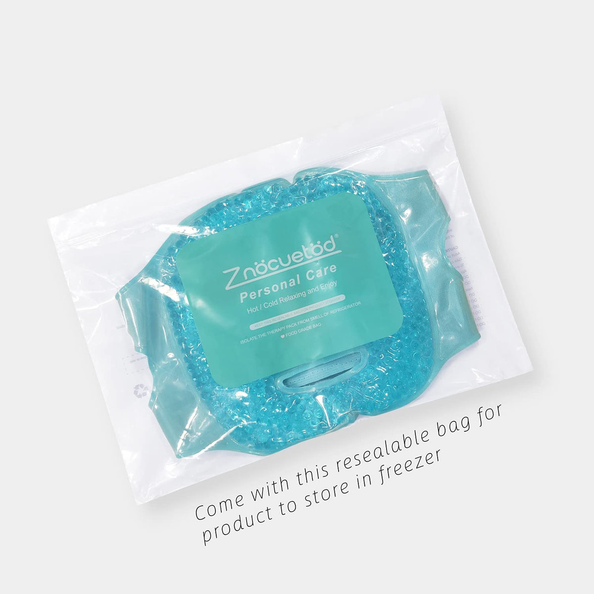 Cold Face Ice Mask Facial Ice Pack Cooling Mask with Storage Bag