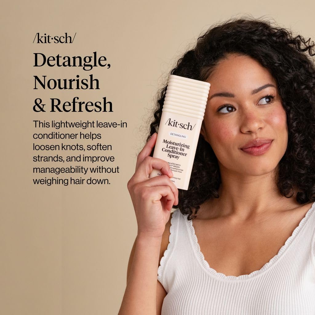 Kitsch Argan Milk Leave In Conditioner Spray - 6.8oz