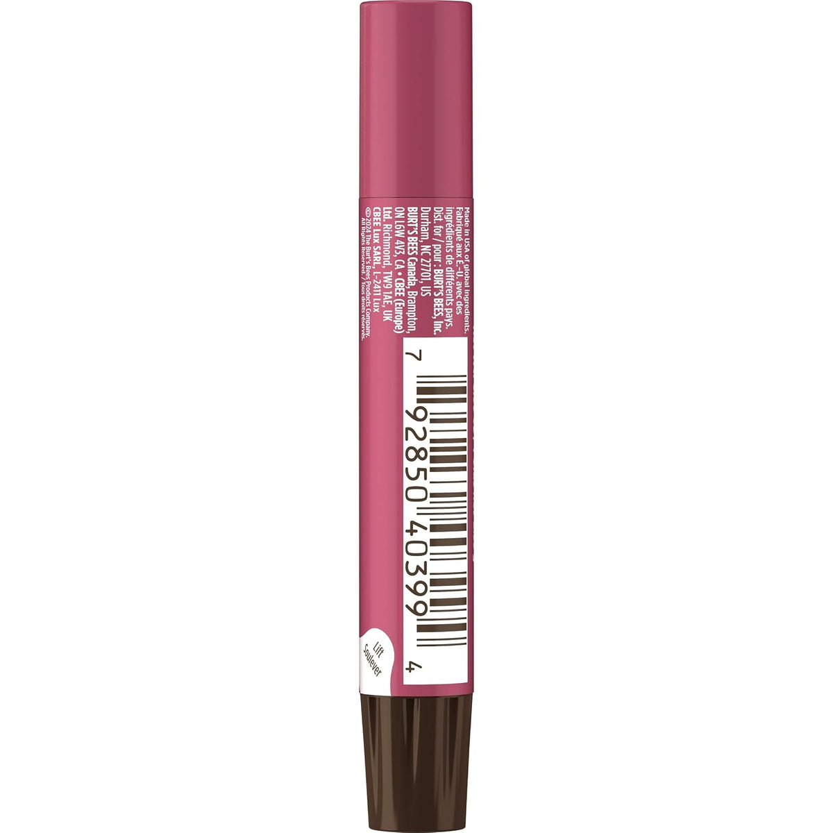 Burt's Bees Shimmer Lip Tint Set, Tinted Lip Balm Stick, Moisturizing for All Day Hydration with Natural Origin Glowy Pi
