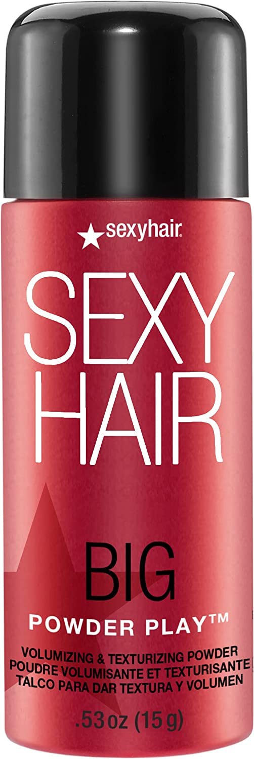 SexyHair Big Powder Play Hair Volumizing & Texturizing Powder | Colorless on Hair | Fragrance Free | Texture Powder For 