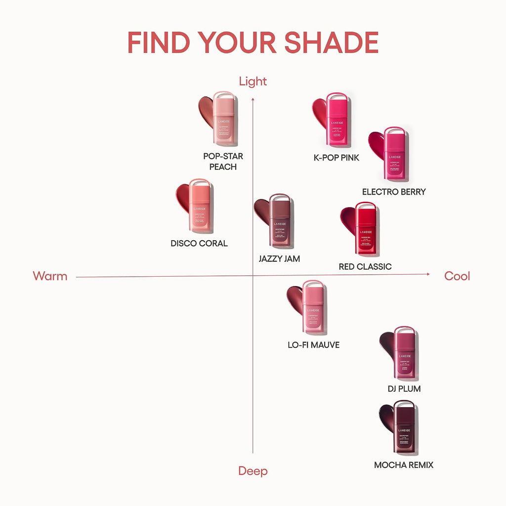 LANEIGE JuicePop Box Korean Lip Tint | Hydrating Lightweight Tint