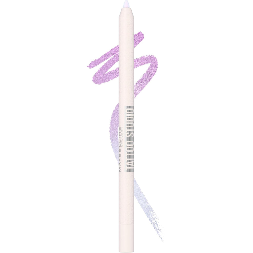 Maybelline TattooStudio Long-Lasting Sharpenable Eyeliner Pencil, Glide on Smooth Gel Pigments with 36 Hour Wear, Waterp