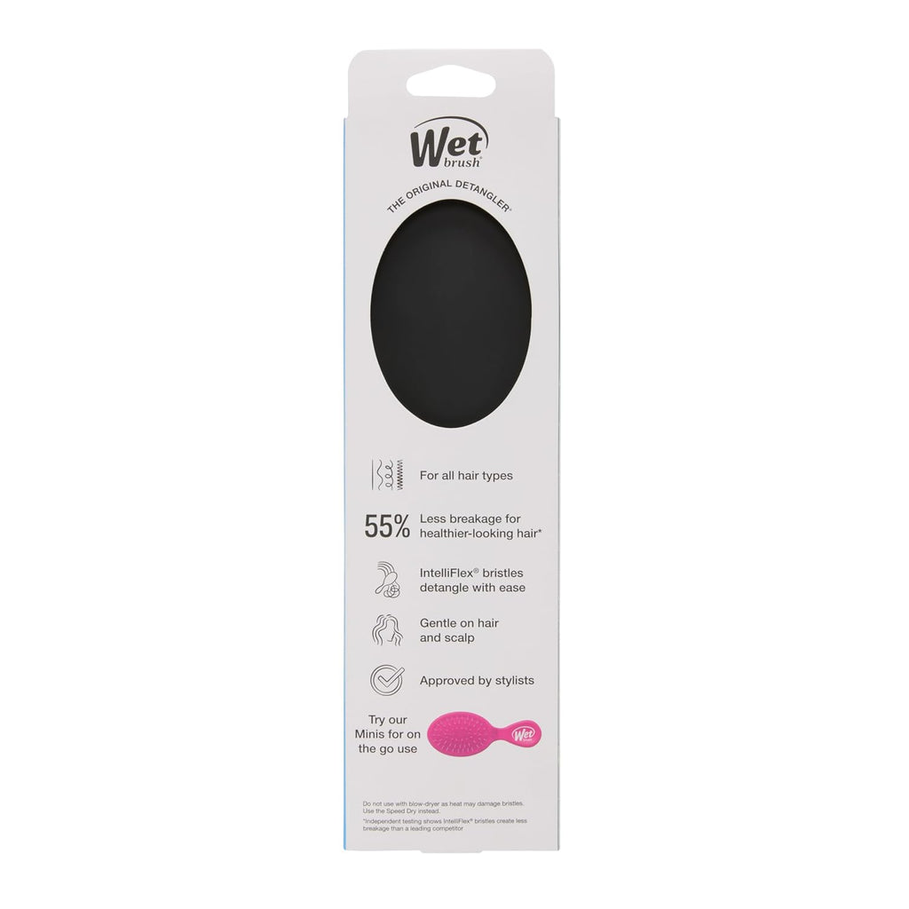 Wet Brush Original Detangler Hair Brush, Black Frost, For All Hair Textures