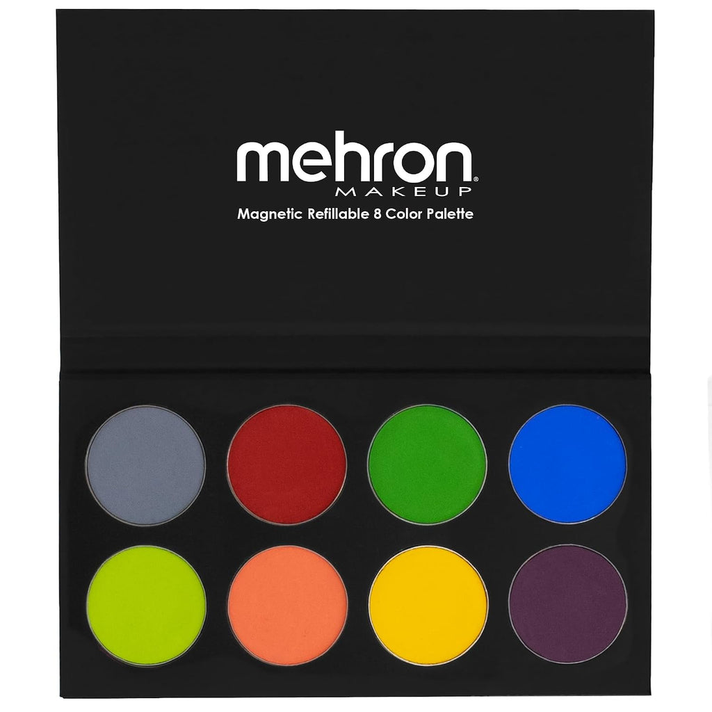 Mehron Makeup Paradise AQ - BASIC PALETTE, Water-Activated Face Paint