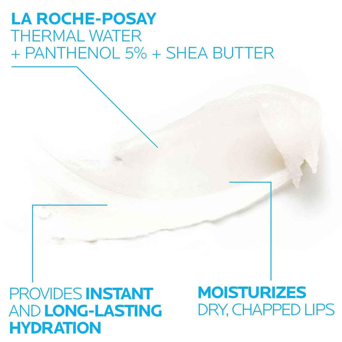 La Roche-Posay Cicaplast Lip Balm B5, Hydrating Lip Treatment, Shea Butter