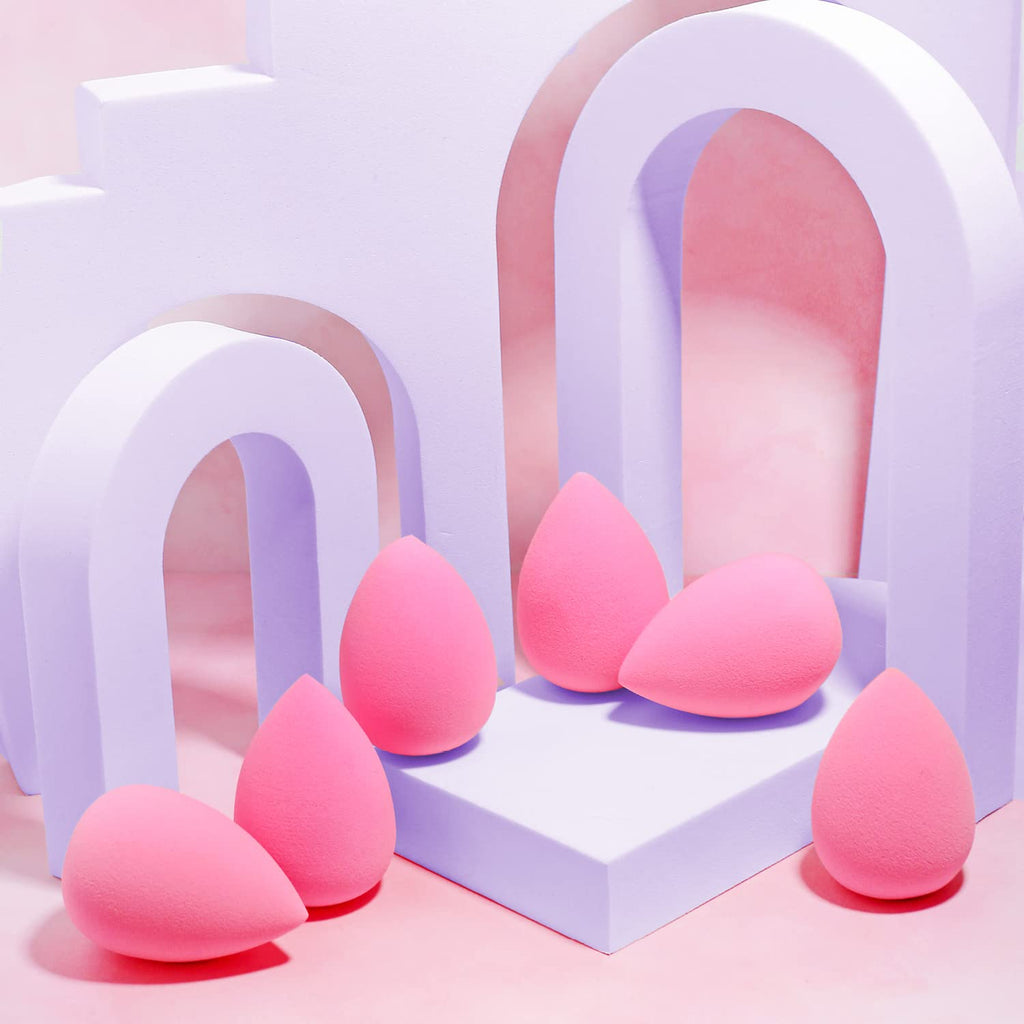 AOA Studio Collection makeup Sponge Set Latex Free and High-definition Set of 6 makeup Wonder blender For Powder Cream a