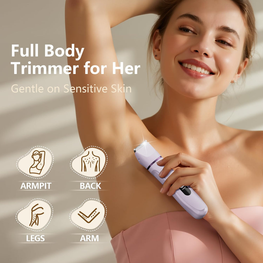 Bikini Trimmer for Women - Electric Razors for Women, Hair Removal Epilator