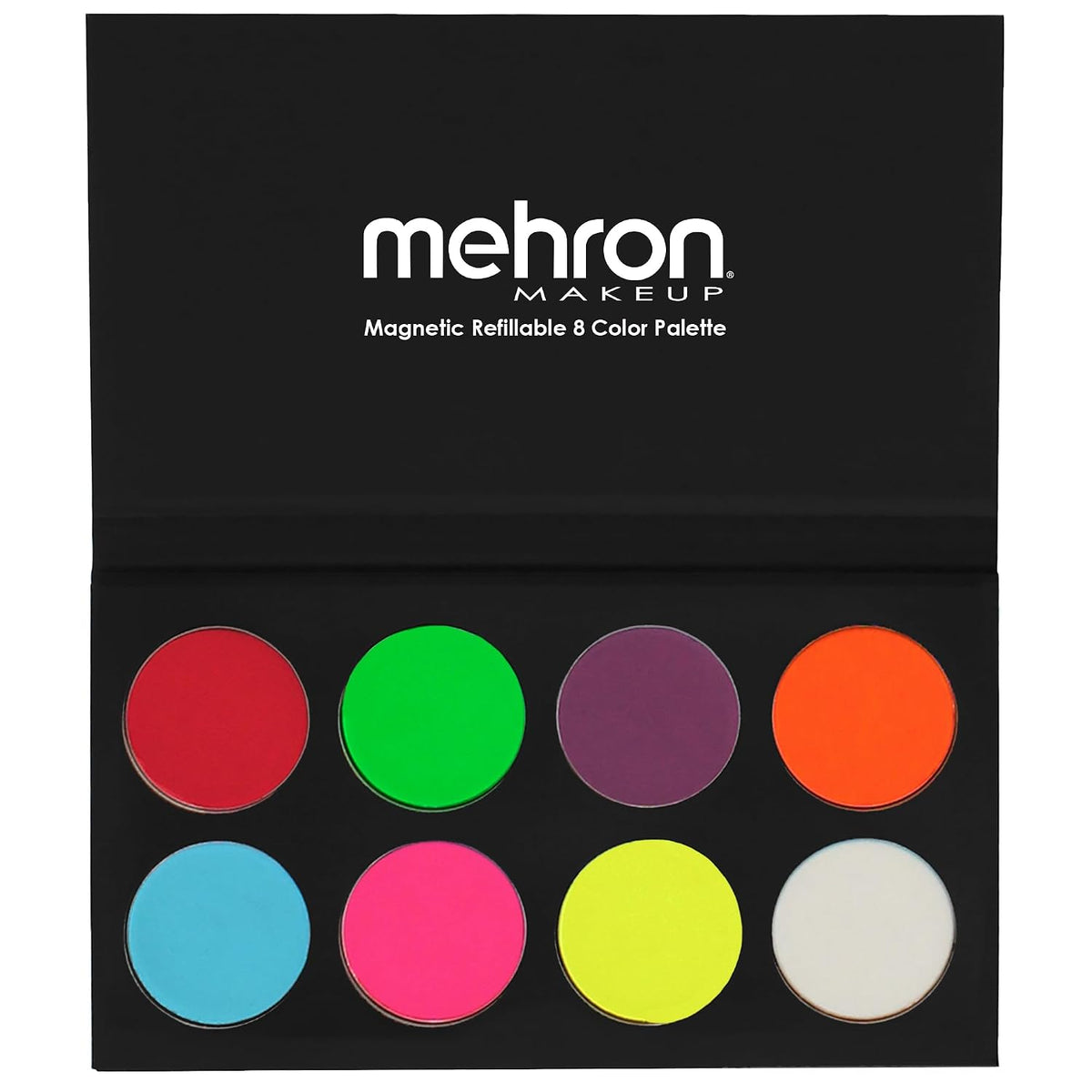 Mehron Makeup Paradise FX - METALLIC PALETTE, Water-Activated Face Paint