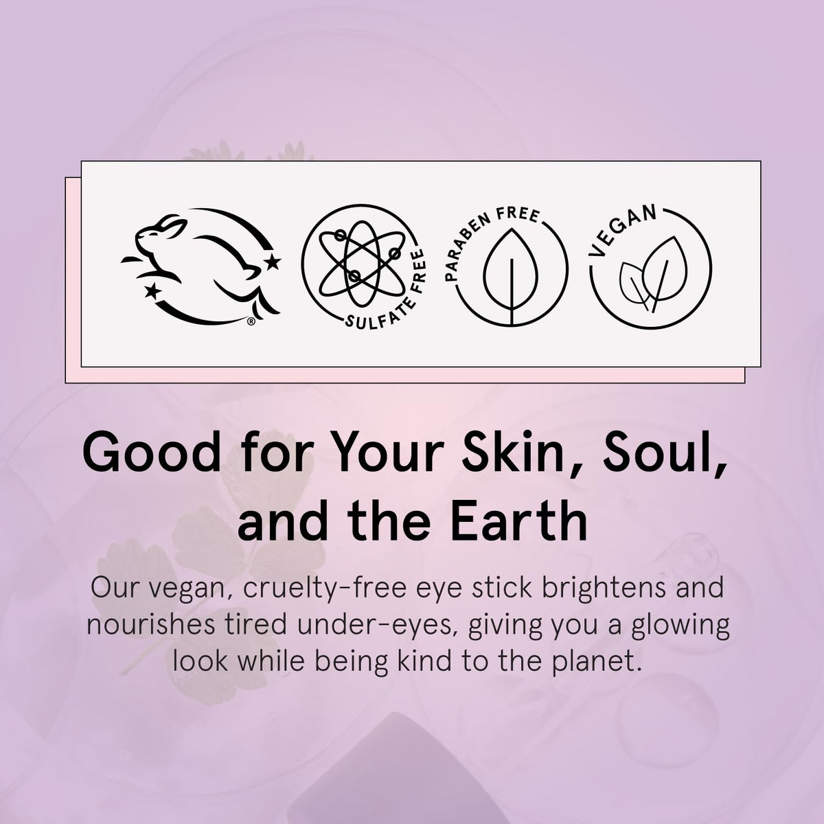 grace & stella Under Eye Brightener Balm Stick - Travel Size Toiletries