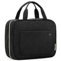 BAGSMART Toiletry Bag Travel Bag with Hanging Hook, Water-resistant Makeup Cosmetic Bag Travel Organizer for Accessories