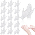 36 Pcs White Cotton Gloves for Dry Hands Sleeping, Men&Women Soft Sleep Gloves for Eczema and Moisturizing Overnight, St