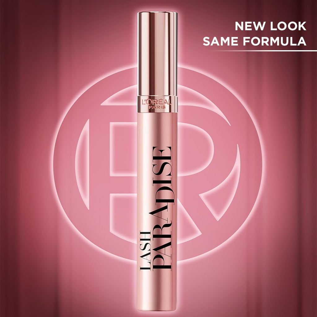L'Oreal Paris Makeup Voluminous Lash Paradise Mascara, Voluptuous Volume, Intense Length, Feathery Soft Full Lashes, No 