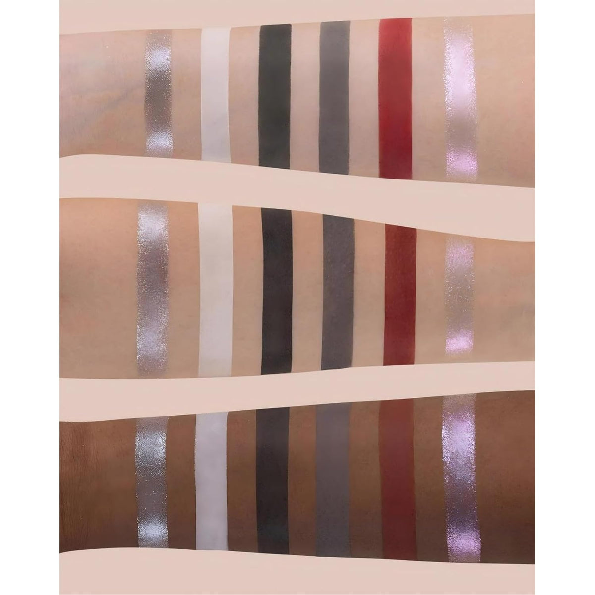 Flower Knows Swan Ballet 6-Color Makeup Palette with Eyeshadow Brush