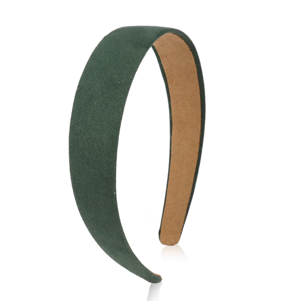 Wecoe Red Headband for Women Girls 1 Inch Sueded Like Head Band