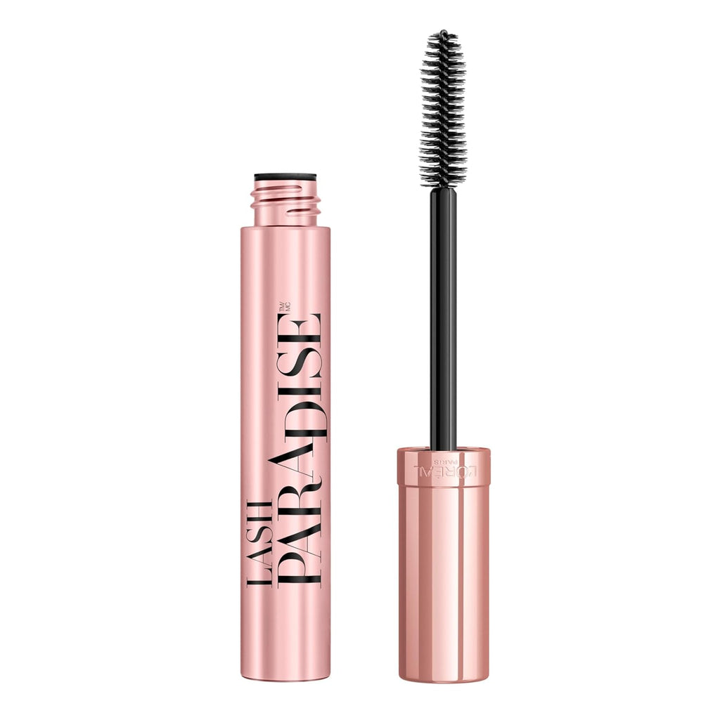 L'Oreal Paris Makeup Voluminous Lash Paradise Mascara, Voluptuous Volume, Intense Length, Feathery Soft Full Lashes, No 