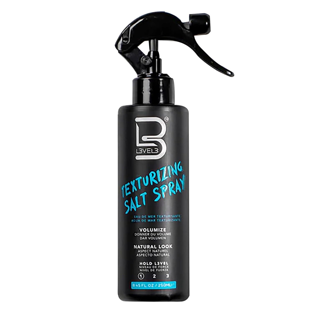 L3 Level 3 Sea Salt Spray for Hair, Texturizing, Beachy Waves, 8.45 fl oz