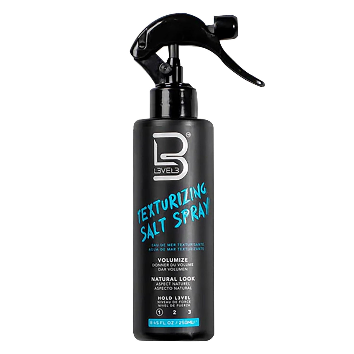 L3 Level 3 Sea Salt Spray for Hair, Texturizing, Beachy Waves, 8.45 fl oz