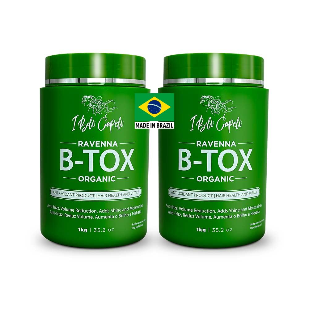 I Belli Capelli Ravenna Repair B-tox Hair Treatment -Cirugia Capilar Para El Cabello, Formaldehyde-Free, Long Lasting, A
