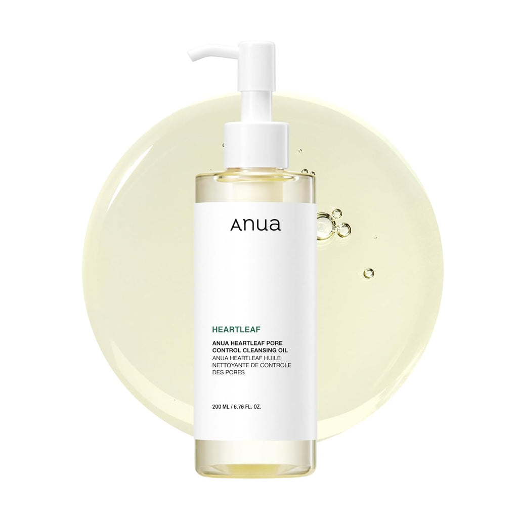 Heartleaf Pore Control Cleansing Oil by Anua for Unisex - 6.76 oz Cleanser