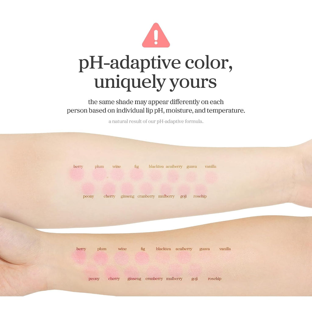 NOONI Korean Lip Oil - Applepeony - pH Color-Changing Plumping Lip Gloss