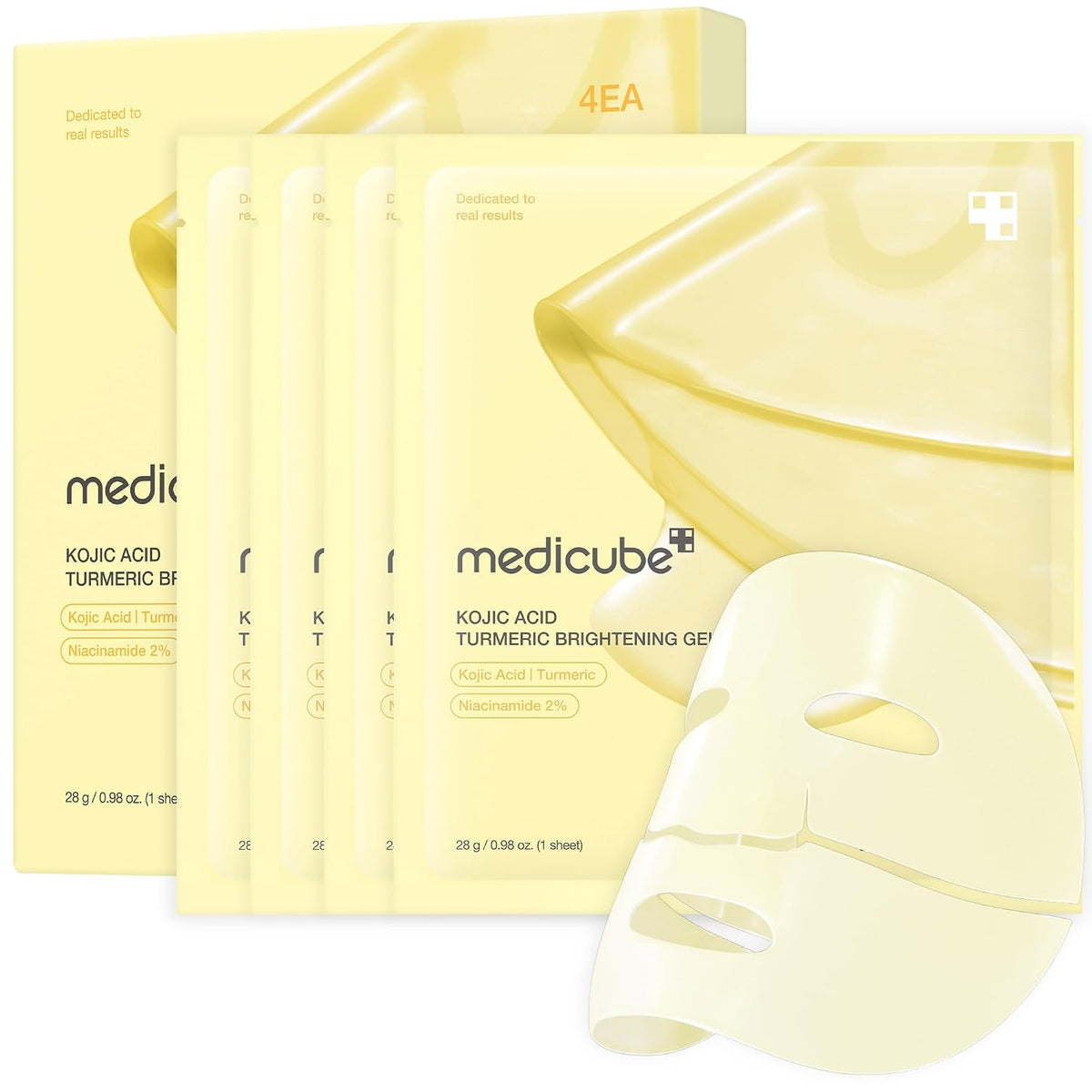 medicube Jelly Gel Mask with Salmon DNA PDRN Pink Collagen, Plump & Hydrate