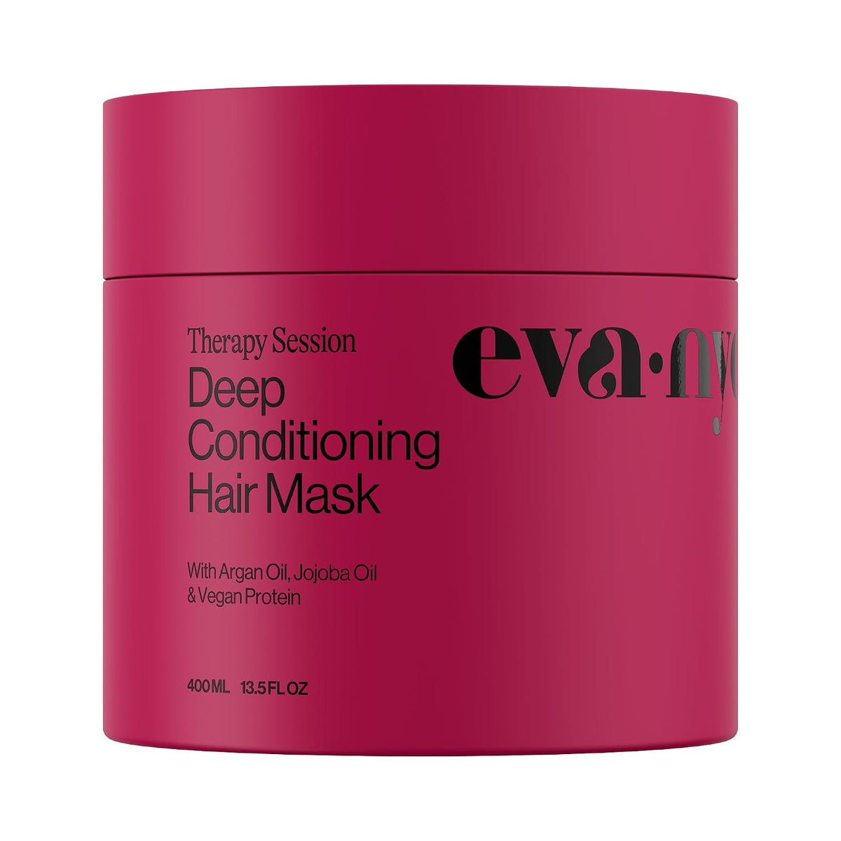 Eva NYC Therapy Session Deep Conditioning Hair Mask with Vegan Protein, Jojoba Oil + Argan Oil - Hydrate, Soften + Repai
