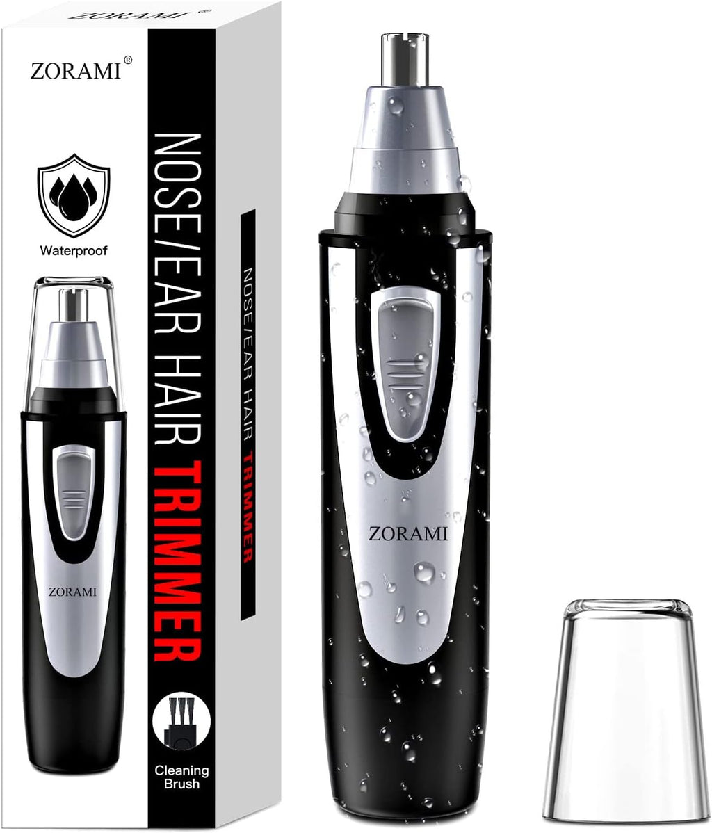 Ear and Nose Hair Trimmer Clipper - 2026 Professional Painless Eyebrow & Facial Hair Trimmer for Men Women,Battery-Opera