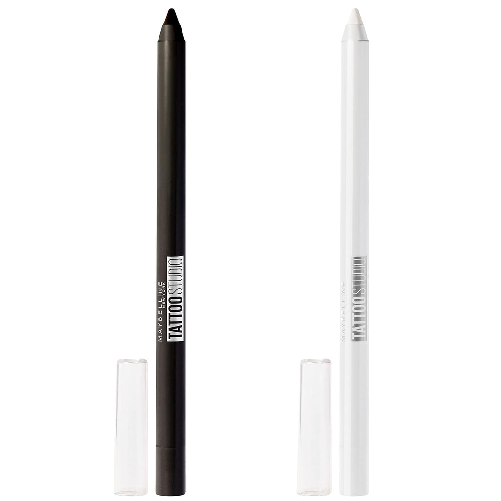 Maybelline TattooStudio Long-Lasting Sharpenable Eyeliner Pencil, Glide on Smooth Gel Pigments with 36 Hour Wear, Waterp