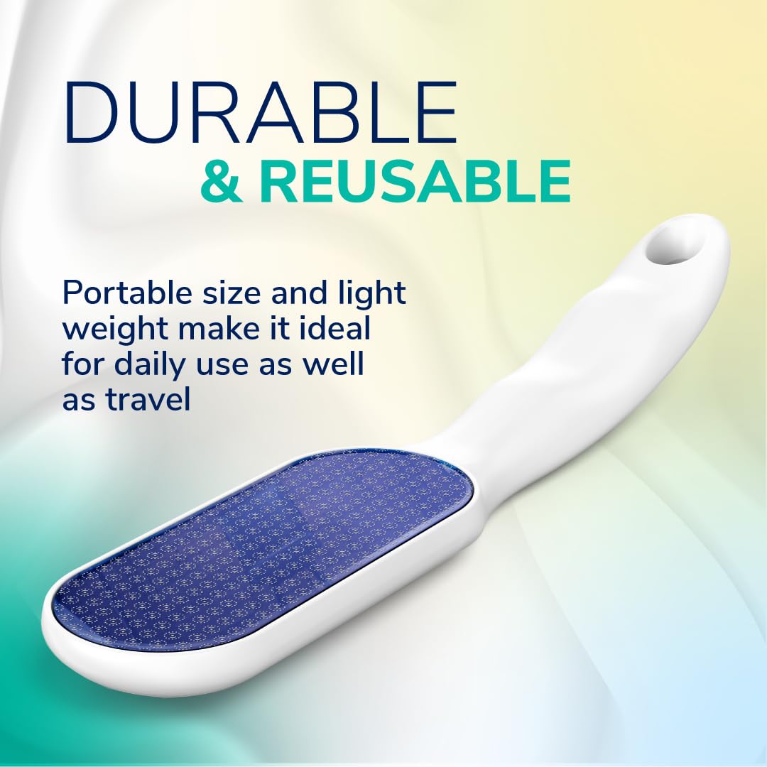 Dr. Scholl's Callus Remover, Nano Glass Foot File, Soft Smooth Skin
