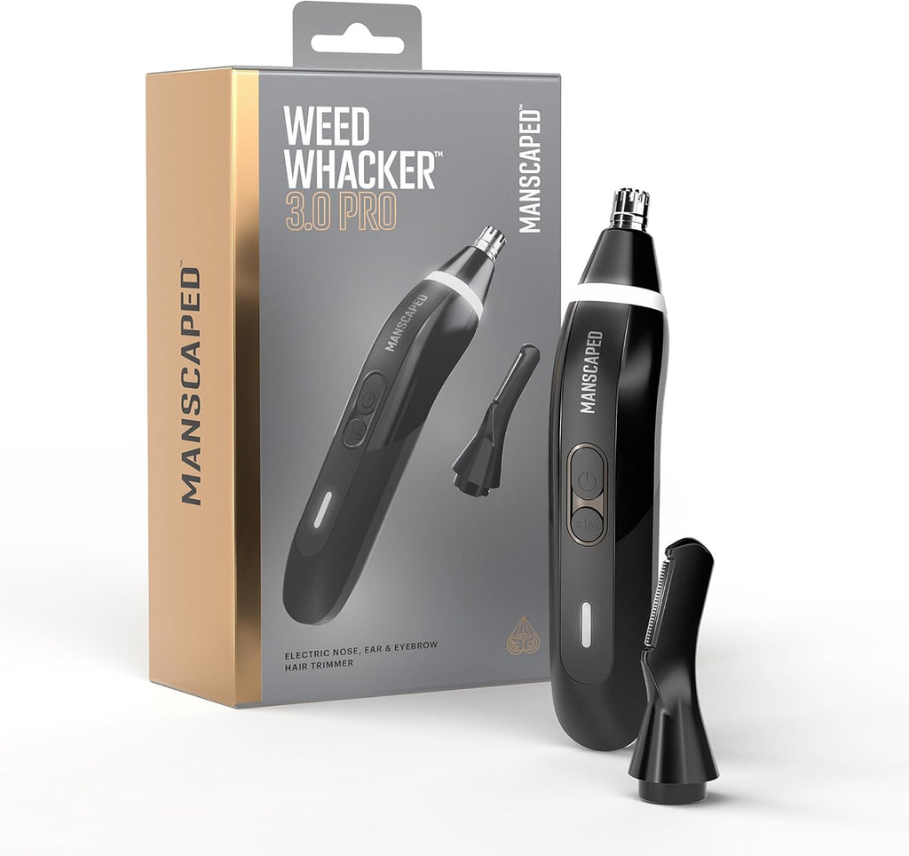 MANSCAPED® Weed Whacker® 3.0 PRO Electric Nose, Ear & Eyebrow Hair Trimmer