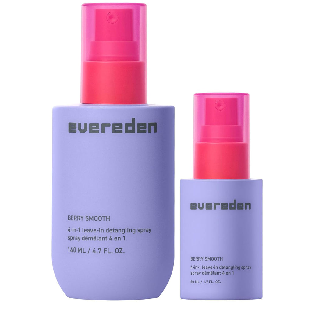 Evereden Kids 4-in-1 Detangler Spray, Silicone-Free, EWG Verified, Vegan