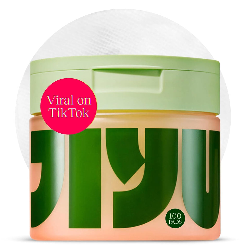 JIYU Toner Pads - Korean Skincare for Dark Spots, Wrinkles & Dull Skin - Hydrating Facial Treatment with Snail Mucin, Ni