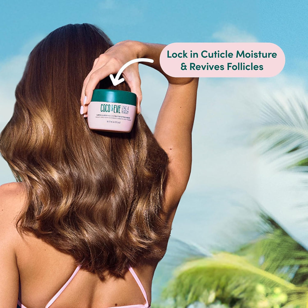 Coco & Eve Like a Virgin Masque - Deep Conditioning Hair Care Mask - 7.2 oz