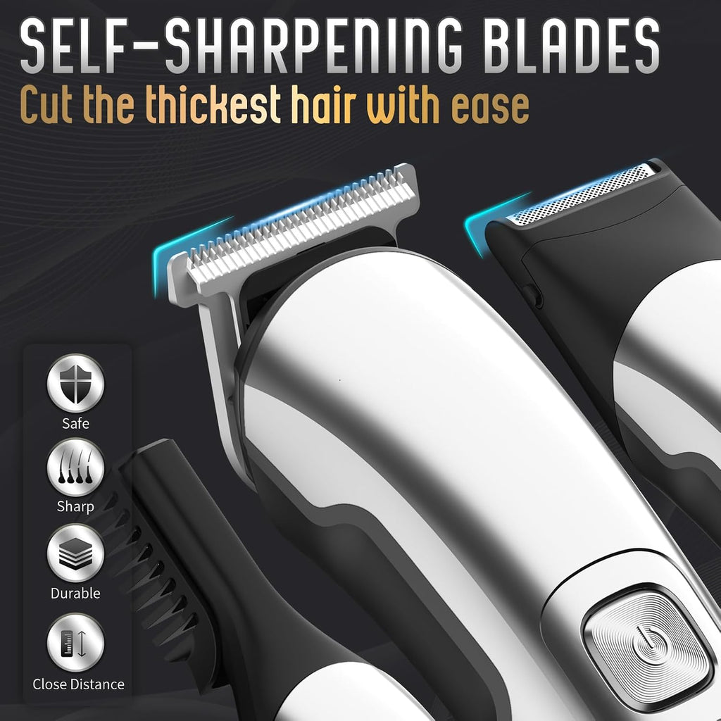 Ufree Beard Trimmer for Men, Waterproof Electric Razor, Grooming Kit