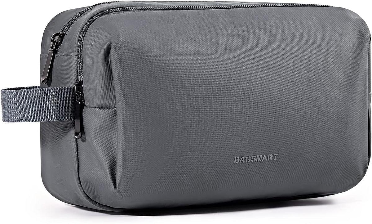 BAGSMART Toiletry Bag for Men, Travel Toiletry Organizer Dopp Kit Water-resistant Shaving Bag for Toiletries Accessories