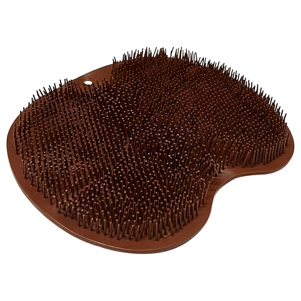 Shower Foot Scrubber Mat Back Washer Exfoliating Bath Wash Pad Wall Mounted Slip Suction Cups for Use in Cleaner Men and