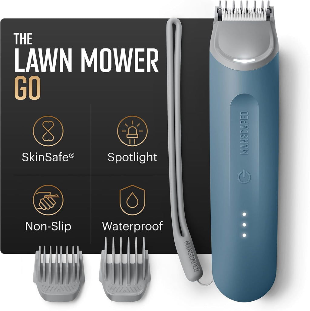MANSCAPED® The Lawn Mower® 3.0 Plus Groin & Body Hair Trimmer, Tuxedo Black