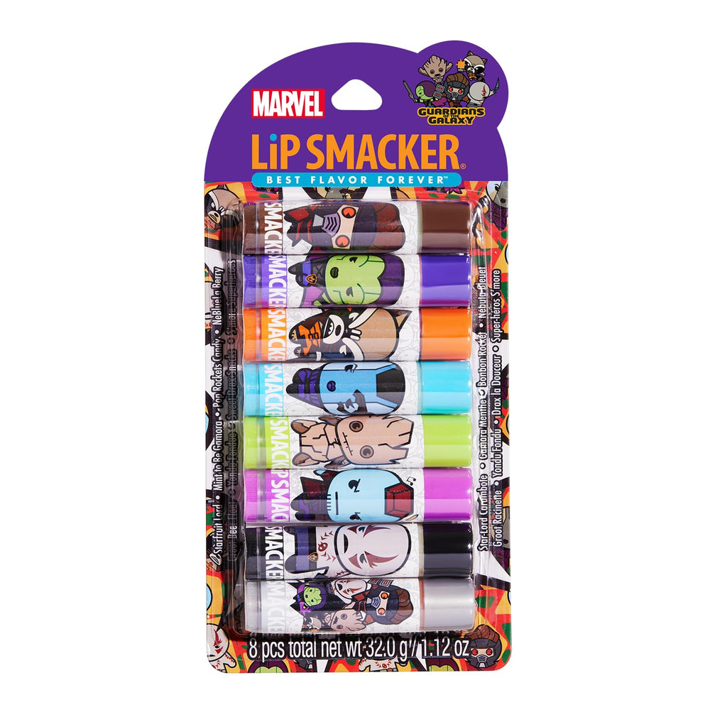 Lip Smacker Coca-Cola Flavored Balm, 8 Count, Flavors Coke, Cherry Vanilla Sprite, Root Beer, Orange Fanta, Grape Strawb