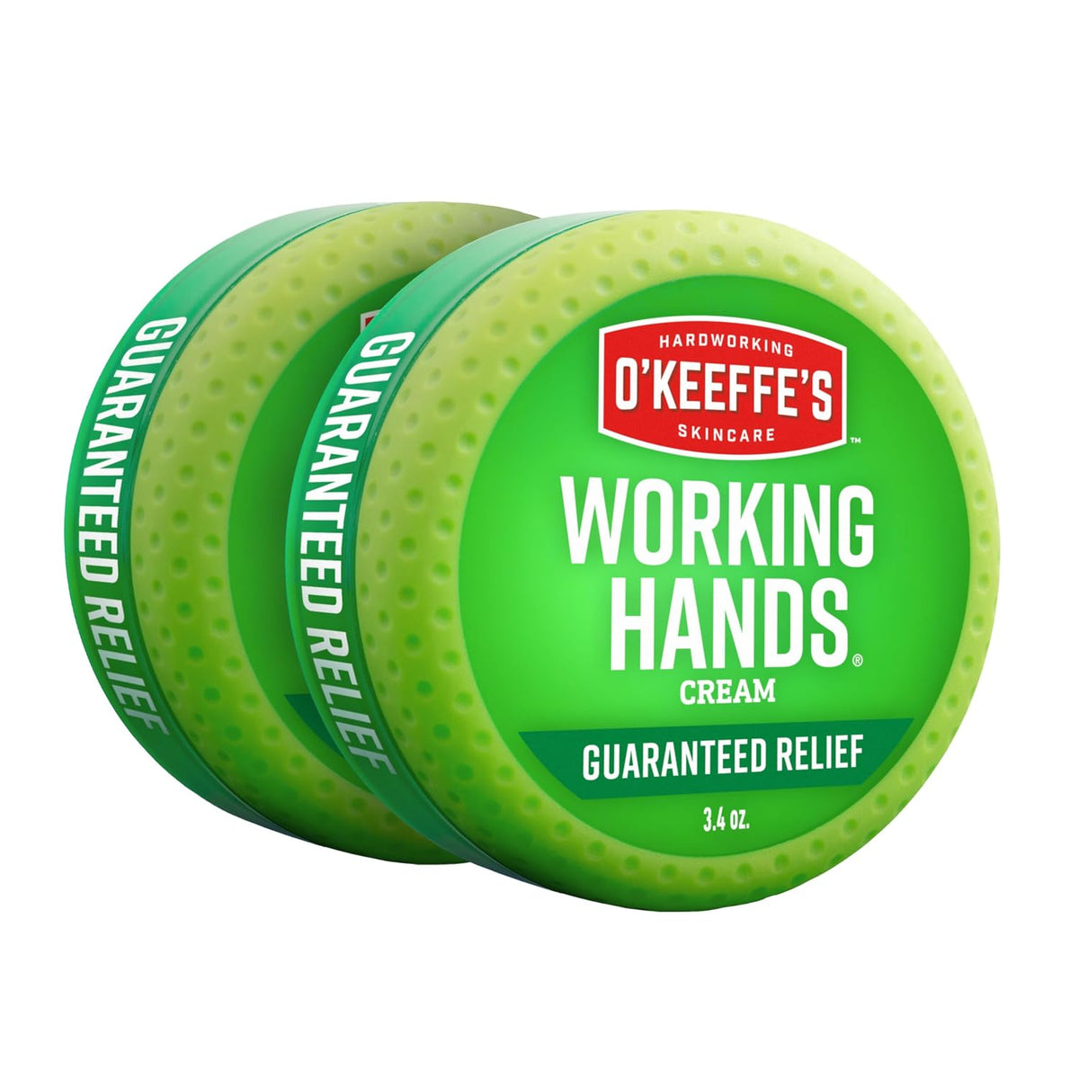O'Keeffe's Working Hands Cream for Extreme Dryness, 3.4 oz, 2-Pack