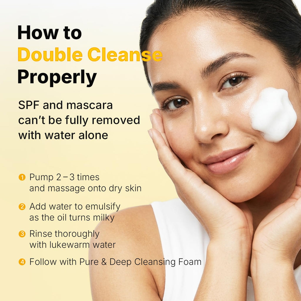 MANYO Pure Cleansing Oil, Makeup Remover, Blackhead & Pore Care, 6.76 fl oz