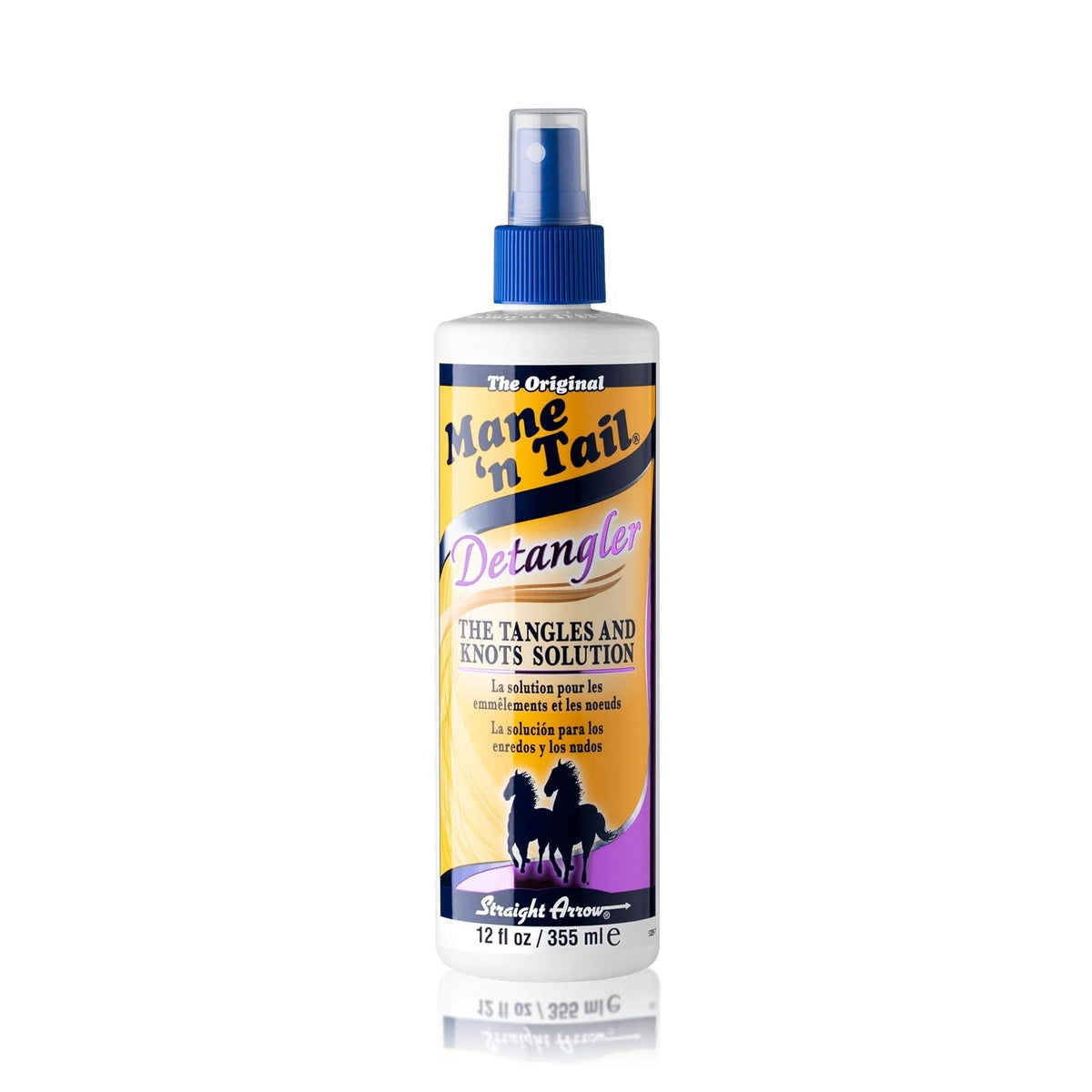 Mane 'n Tail Mane 'n tail detangler 2 pack, Apple Blossom, 24 Fl Ounce